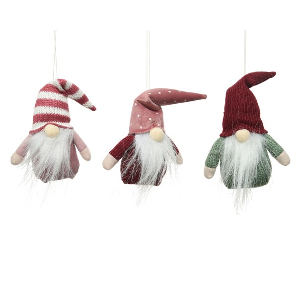 Figurina decorativa - Gnome Hanger - mai multe culori | Kaemingk