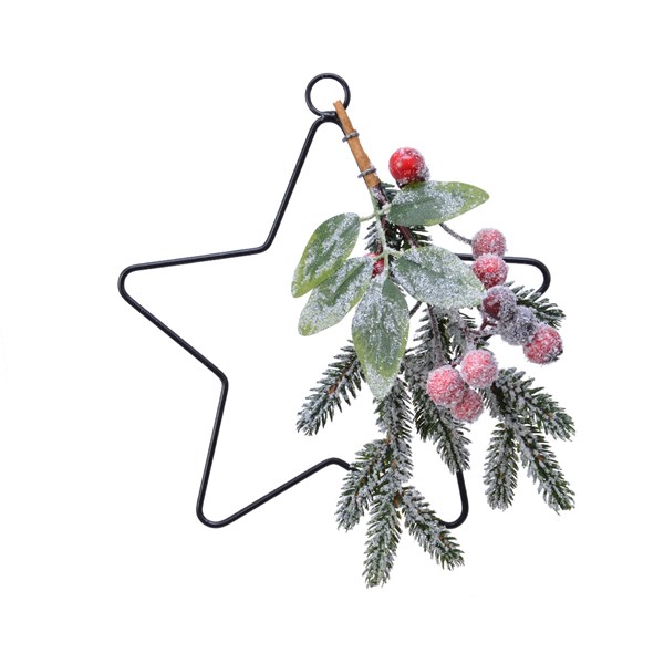 Decoratiune - Star Berries 20 cm | Kaemingk