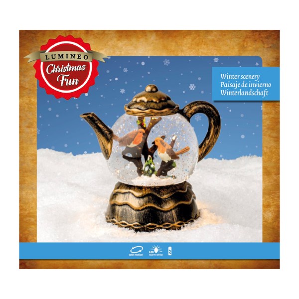 Decoratiune - LED Teapot Scenery - Christmas Fun | Kaemingk - 1 | YEO