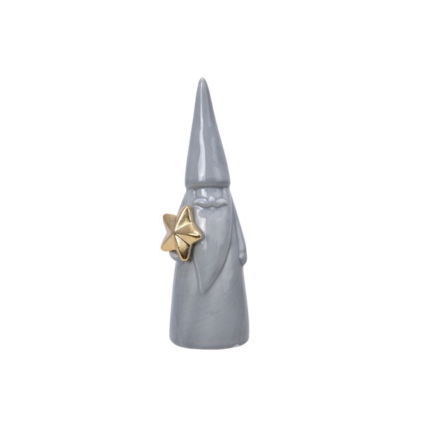 Decoratiune - Santa With Star 15.5 cm | Kaemingk