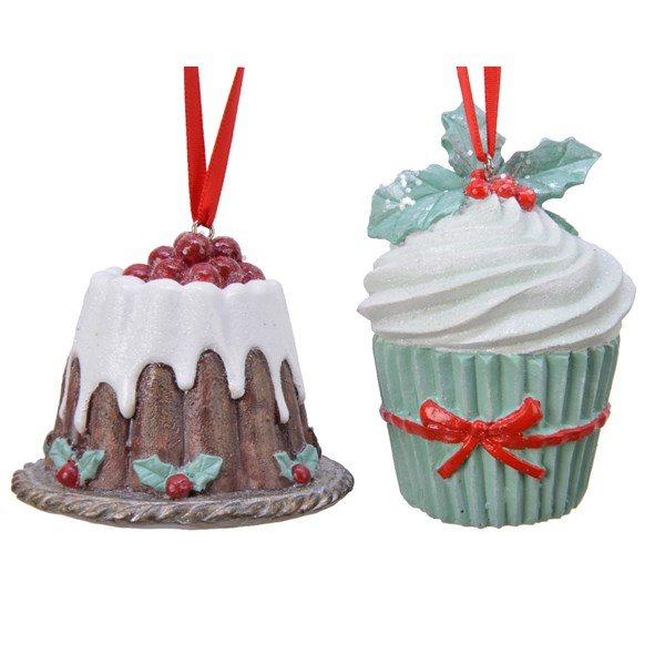 Decoratiune - Cupcake with Hanger - mai multe modele | Kaemingk