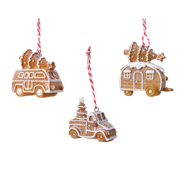 Decoratiune - Gingerbread Vehicle - mai multe modele | Kaemingk