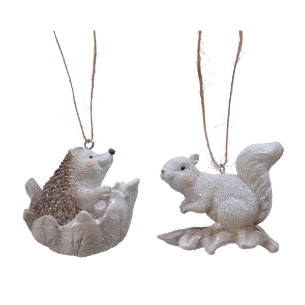 Decoratiune - Animal with Leaf - mai multe modele | Kaemingk