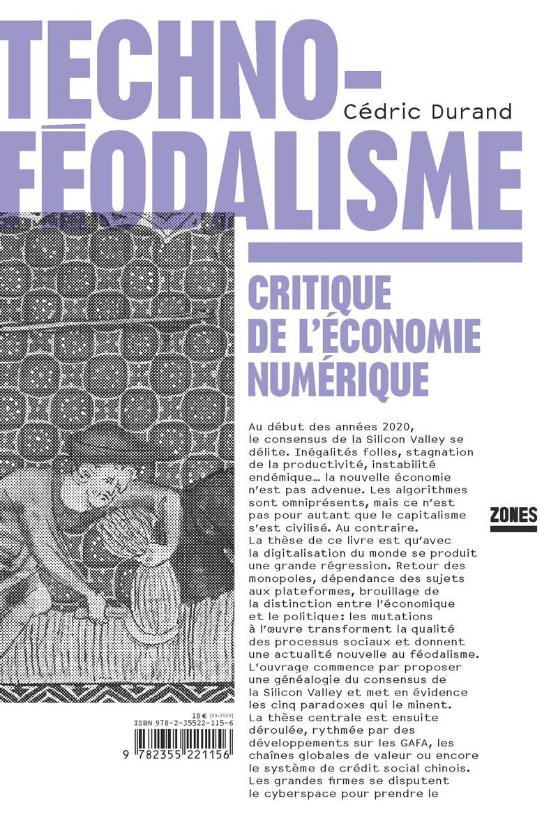 Technofeodalisme | Cedric Durand