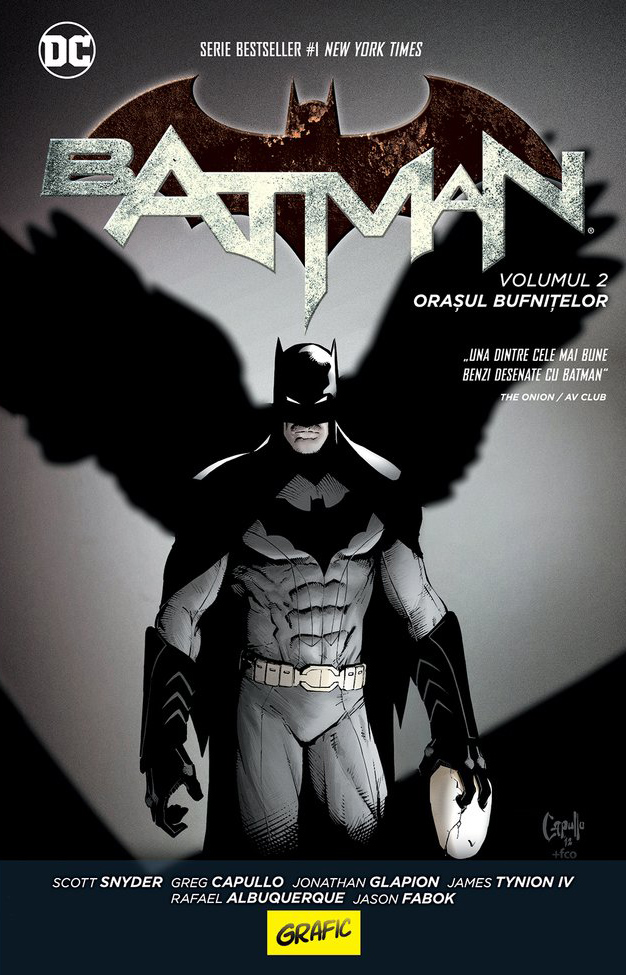 Batman #2. Orasul bufnitelor | Scott Snyder ART Benzi desenate