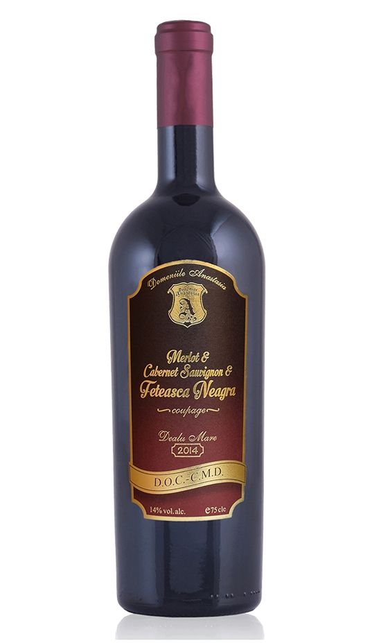 Vin rosu - Domeniile Anastasia - Private Reserve Merlot, Feteasca, Cabernet, sec, 2014 | Domeniile Anastasia