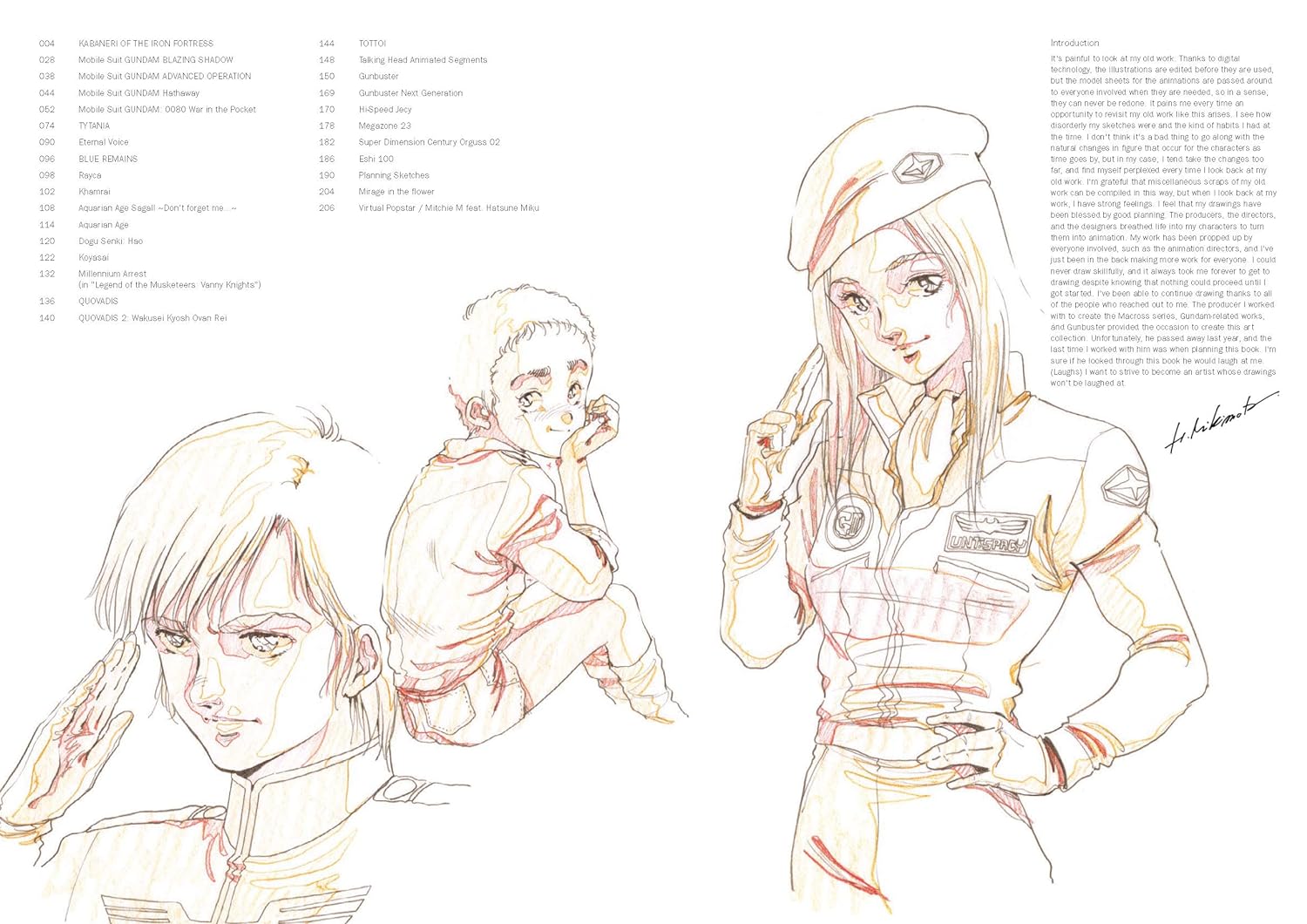 Character Design Archives | Haruhiko Mikimoto