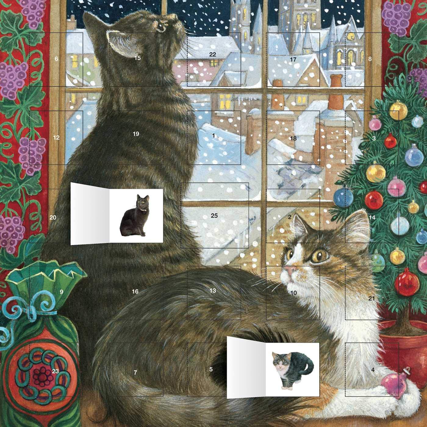 Calendar de Advent - Cats - 2015 | Flame Tree Publishing
