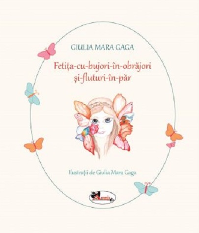 Fetita cu bujori in obrajori si fluturi in par | Giulia Mara Gaga