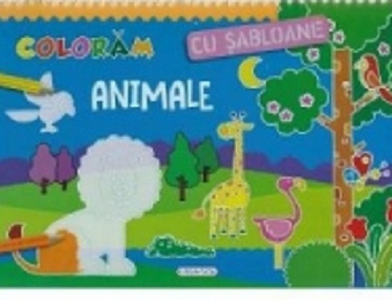 Coloram cu sabloane Animale |