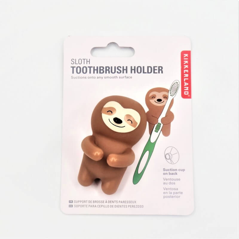 Suport Pentru Periuta De Dinti - Sloth Toothbrush Holder | Kikkerland