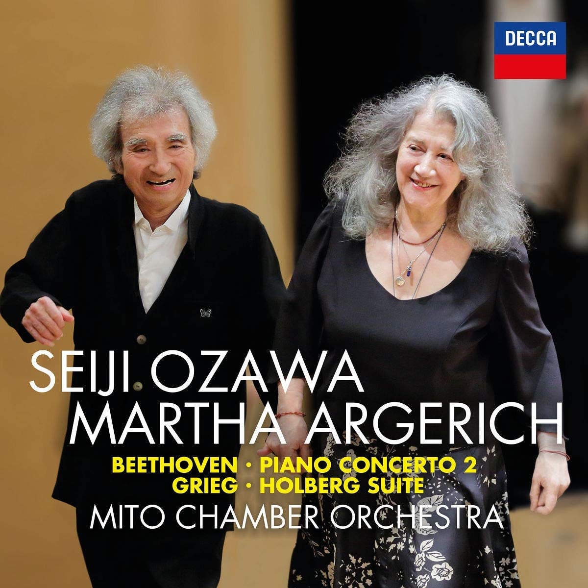 Beethoven: Piano Concerto No. 2; Grieg: Holberg Suite | Martha Argerich, Seiji Ozawa, Mito Chamber Orchestra - 1 | YEO