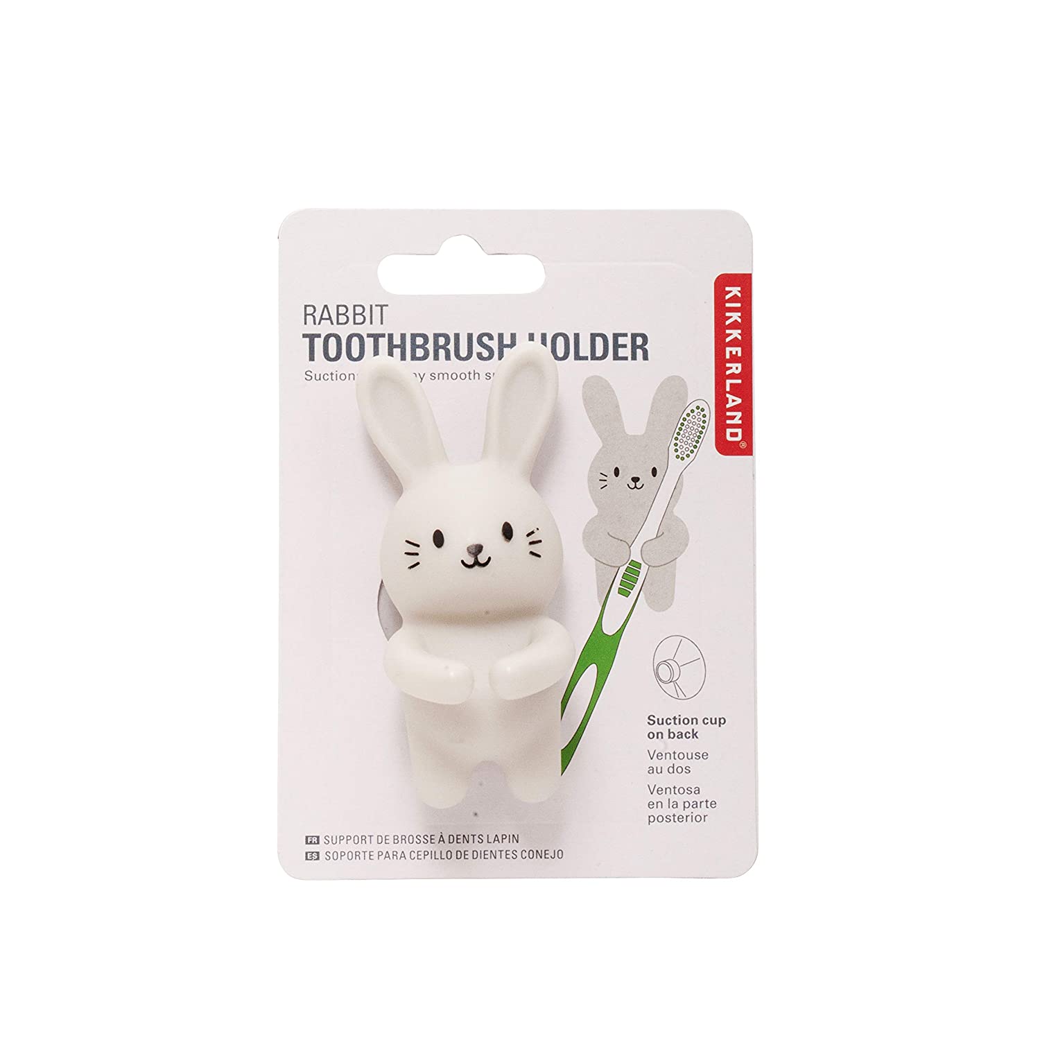 Suport pentru periuta de dinti - Rabbit Toothbrush Holder | Kikkerland