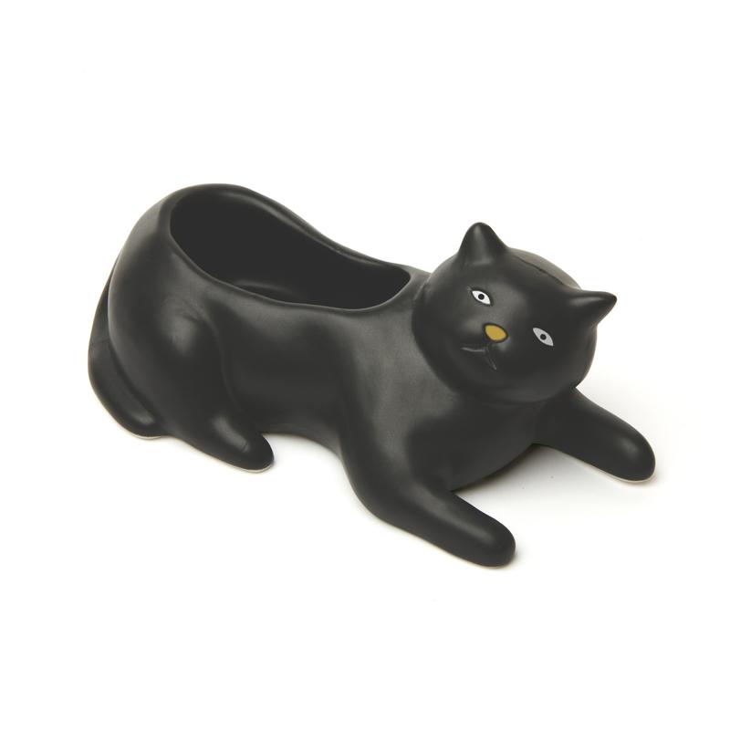 Ghiveci - Cosmo - The Black Cat Planter | Kikkerland