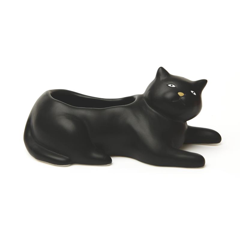 Ghiveci - Cosmo - The Black Cat Planter | Kikkerland - 2 | YEO