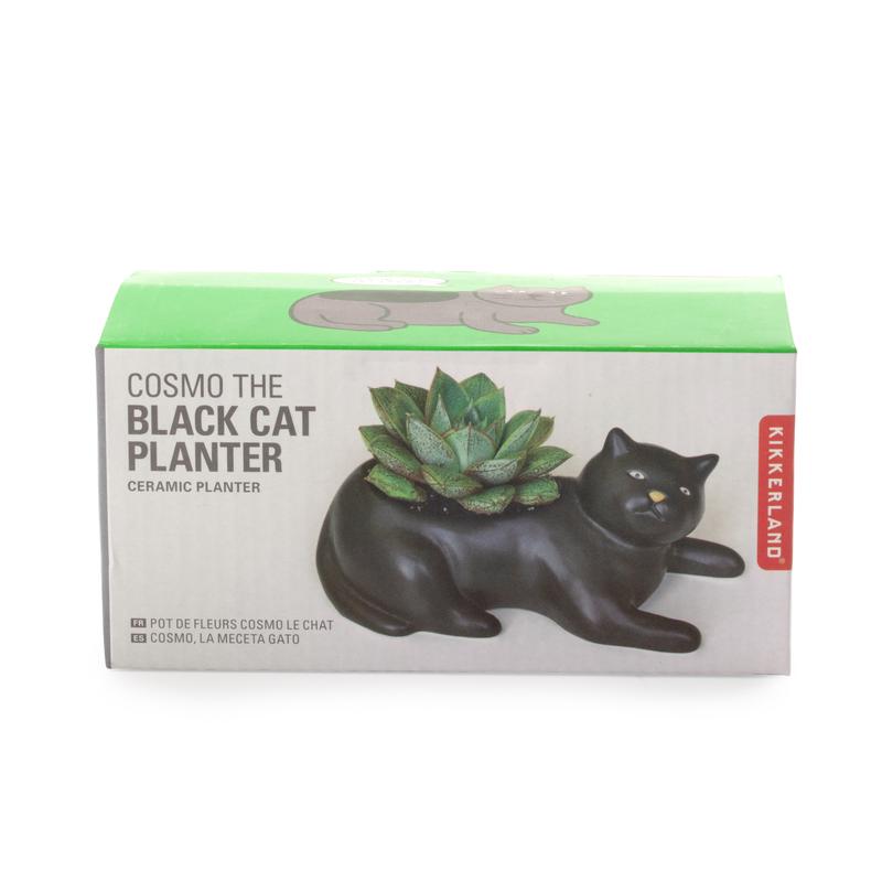 Ghiveci - Cosmo - The Black Cat Planter | Kikkerland - 3 | YEO