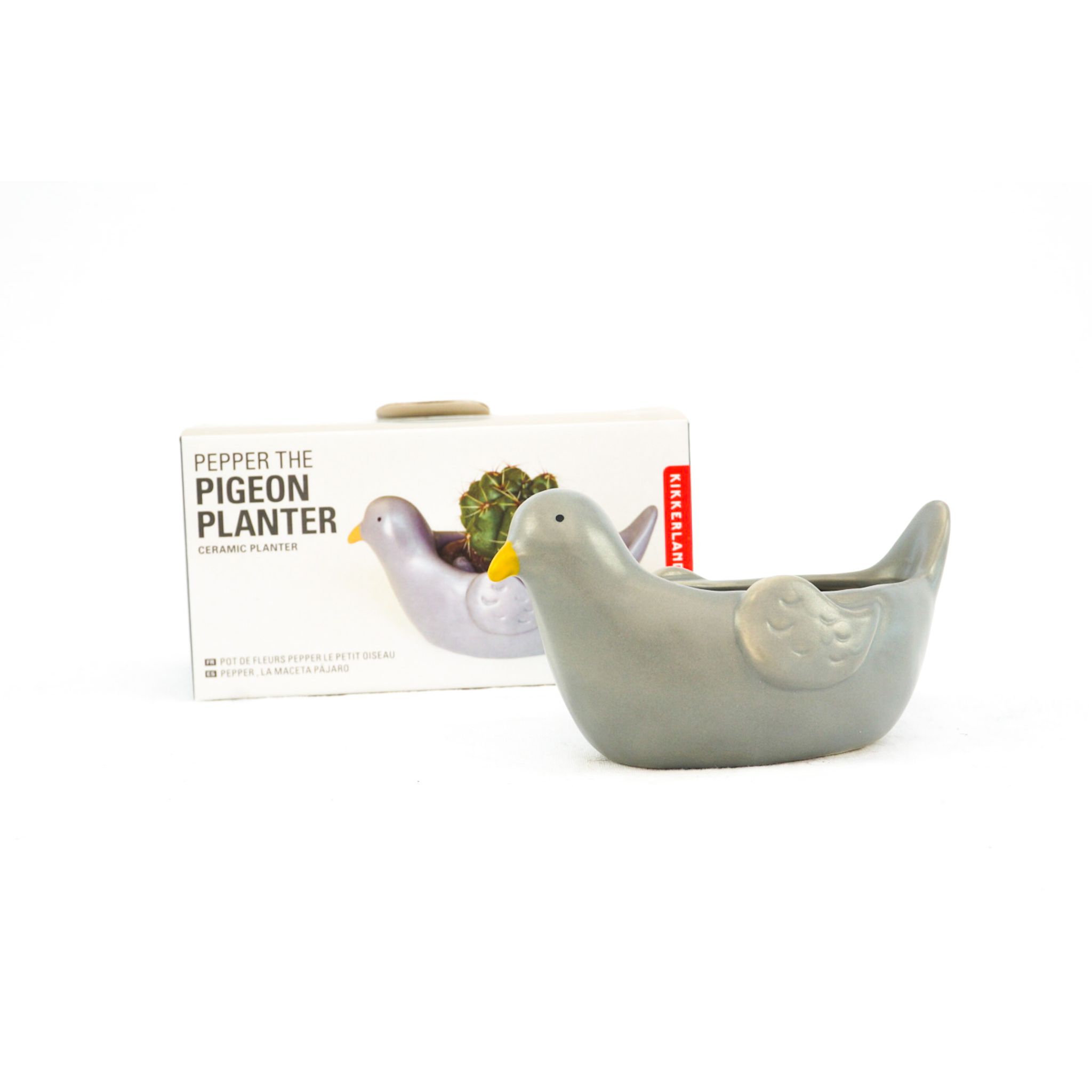 Ghiveci - Pepper The Pigeon Planter | Kikkerland - 1 | YEO