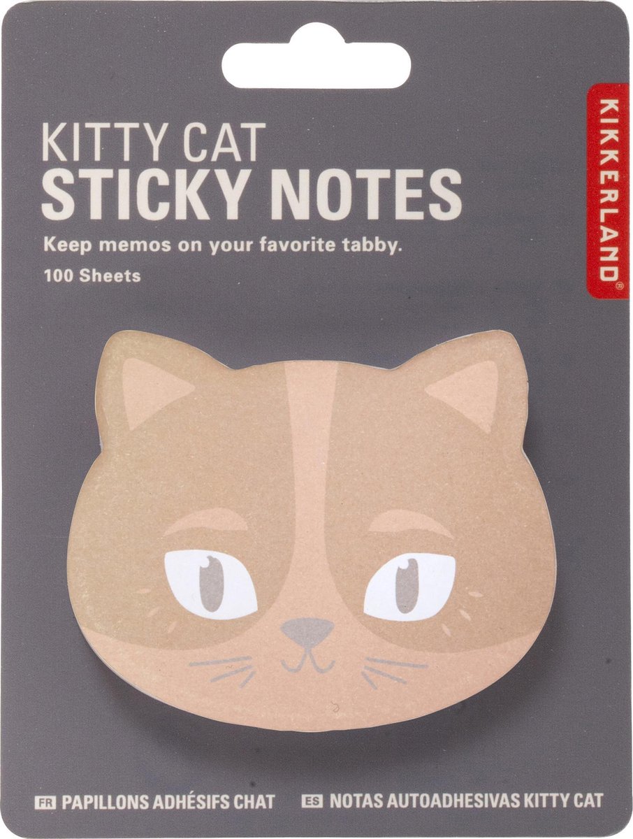 Sticky Notes - Kitty Cat - mai multe modele | Kikkerland - 1 | YEO