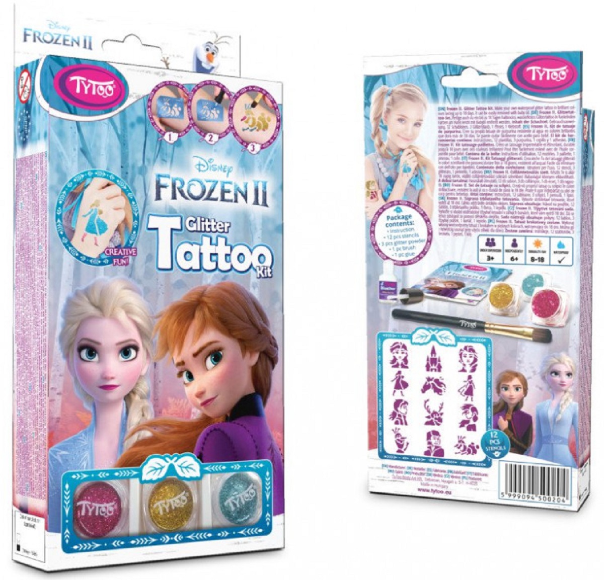 Set tatuaje Disney Frozen II | Tytoo - 2 | YEO