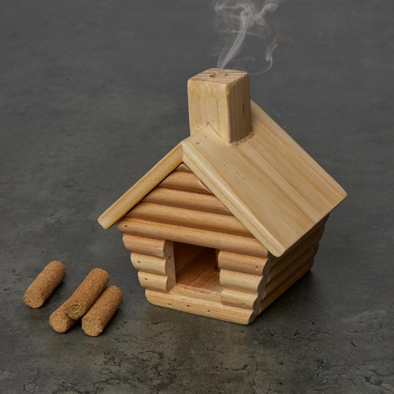 Cabana decorativa - Little Cabin Incense Burner | Kikkerland - 1 | YEO