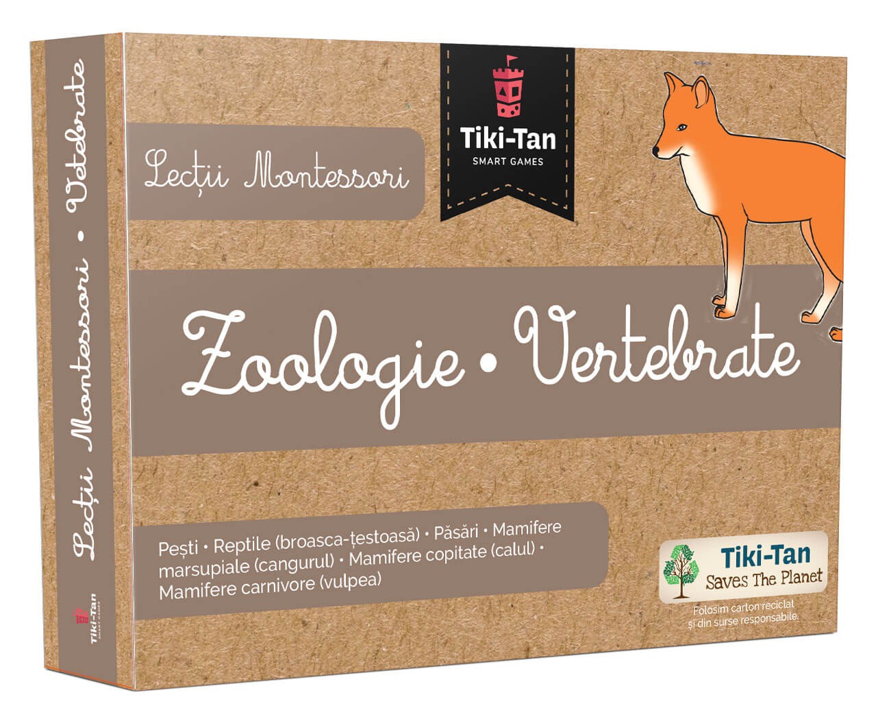 Lectii Montessori - Zoologie. Vertebrate | - 2 | YEO