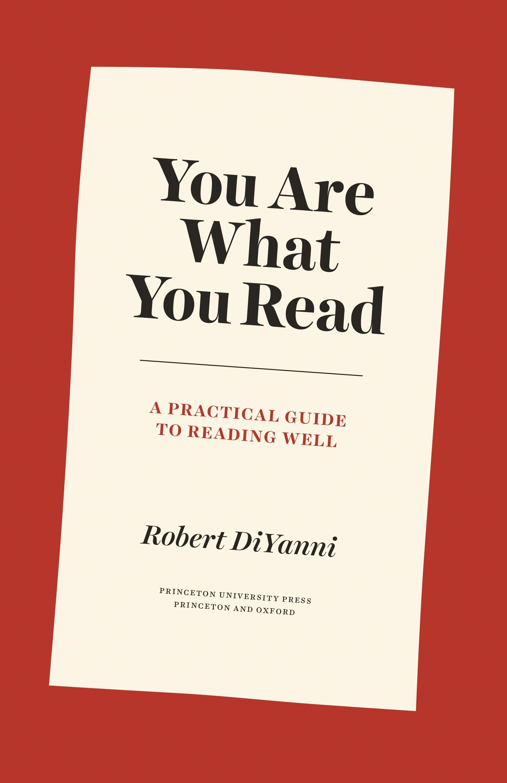 You Are What You Read | Robert DiYanni