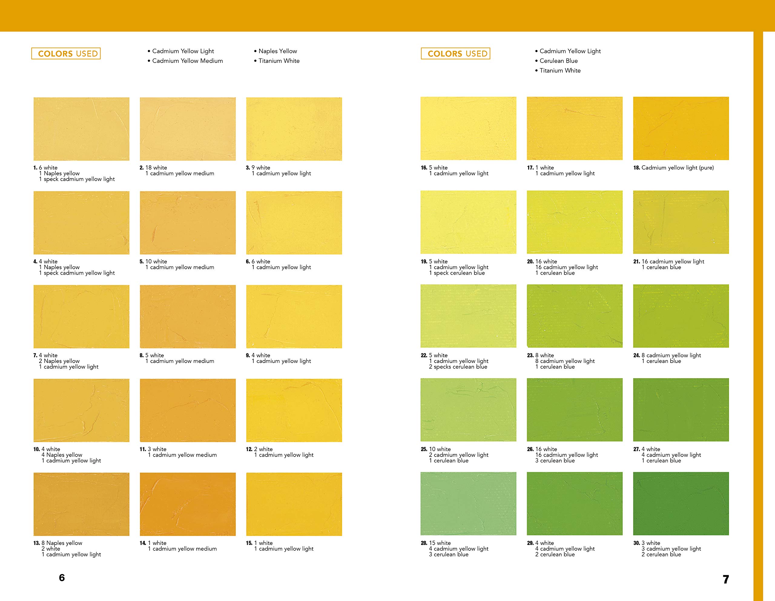 Color Mixing Recipes for Oil & Acrylic | William F. Powell - 1 | YEO