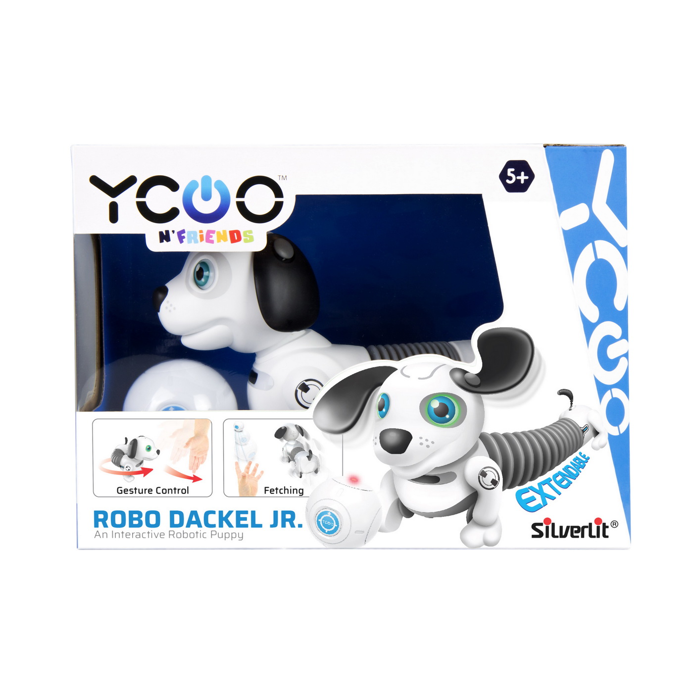 Jucarie interactiva - Robot Ycon N\' Friends: Catel Dackel Jr. | Silverlit - 4 | YEO