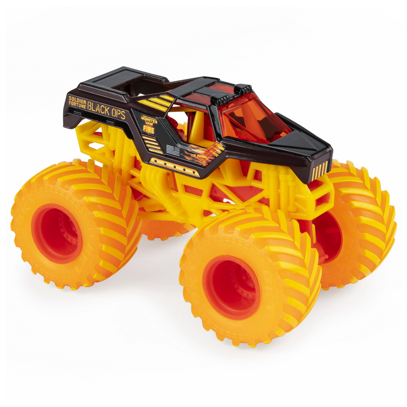 Masinuta Metalica Fire and Ice Soldier Fortune Black OPS | Monster Jam - 3