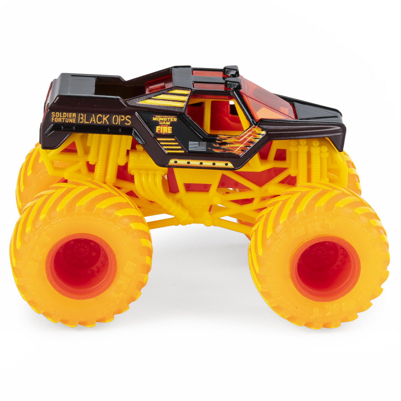 Masinuta Metalica Fire and Ice Soldier Fortune Black OPS | Monster Jam - 1