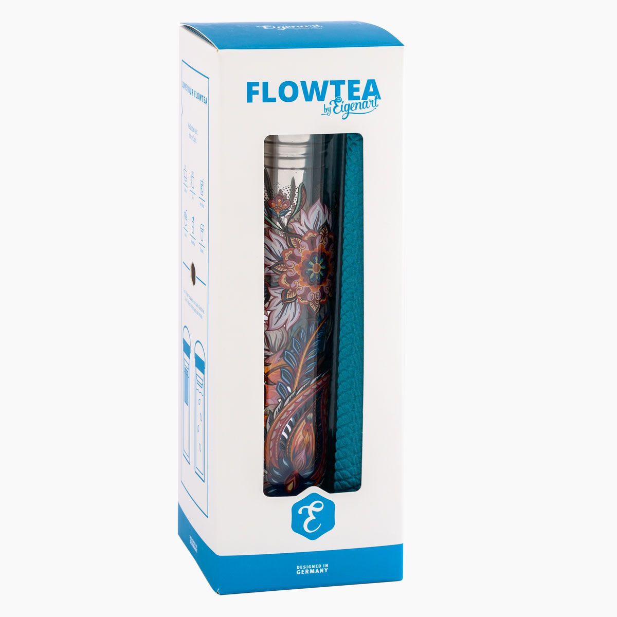 Infuzor ceai voiaj - Flowtea Fireflower | Eigenart - 1 | YEO