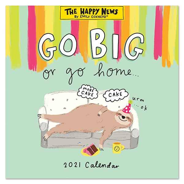 Calendar 2021 - Square - The Happy News | Portico Designs