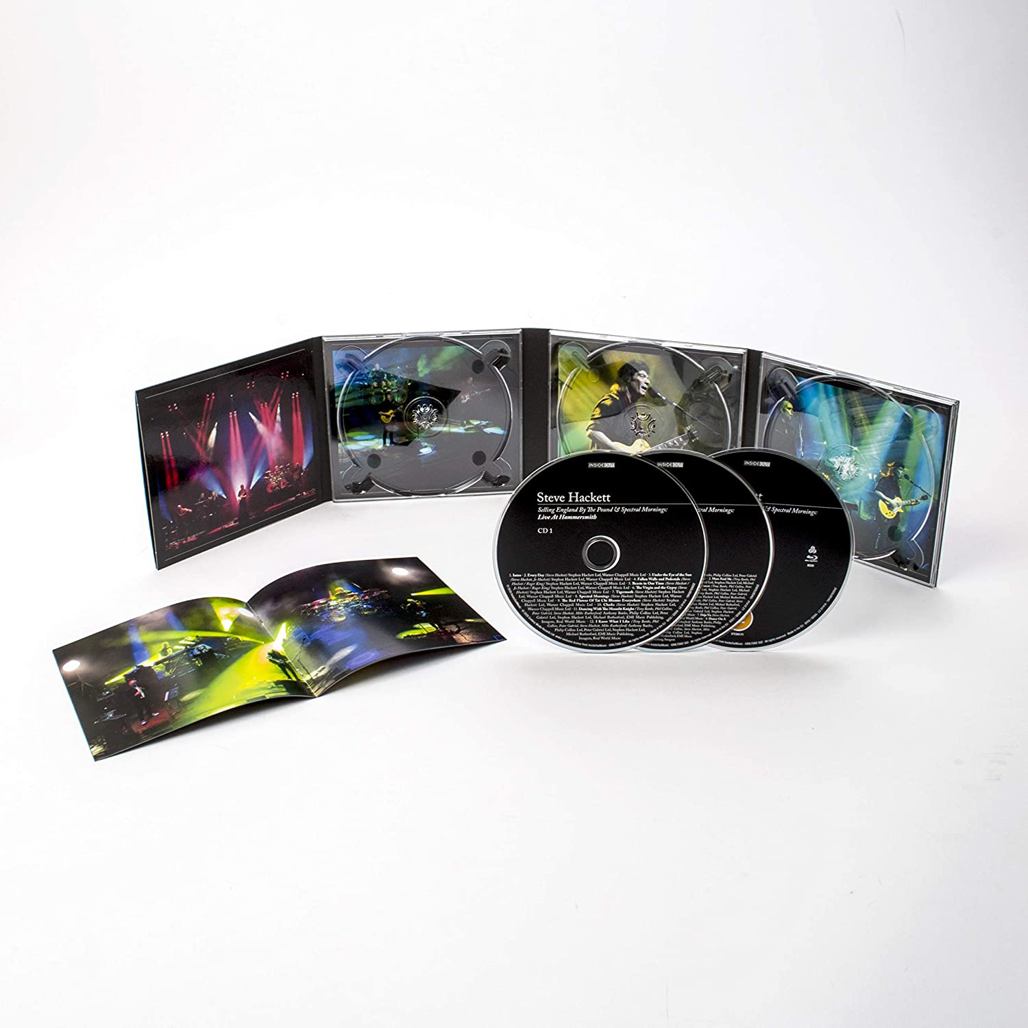 Selling England By The Pound & Spectral Mornings: Live At Hammersmith (2CD+Blu-Ray) | Steve Hackett - 3 | YEO