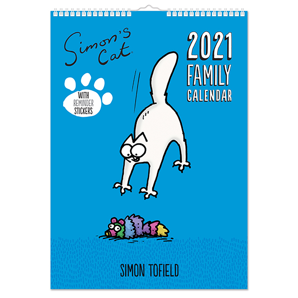 Calendar 2021 - Reminder Stickers - Simon\'s Cat | Portico Designs