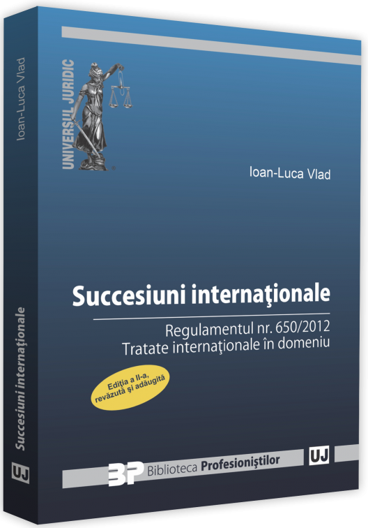 Succesiuni internationale | Ioan-Luca Vlad Carte poza 2022