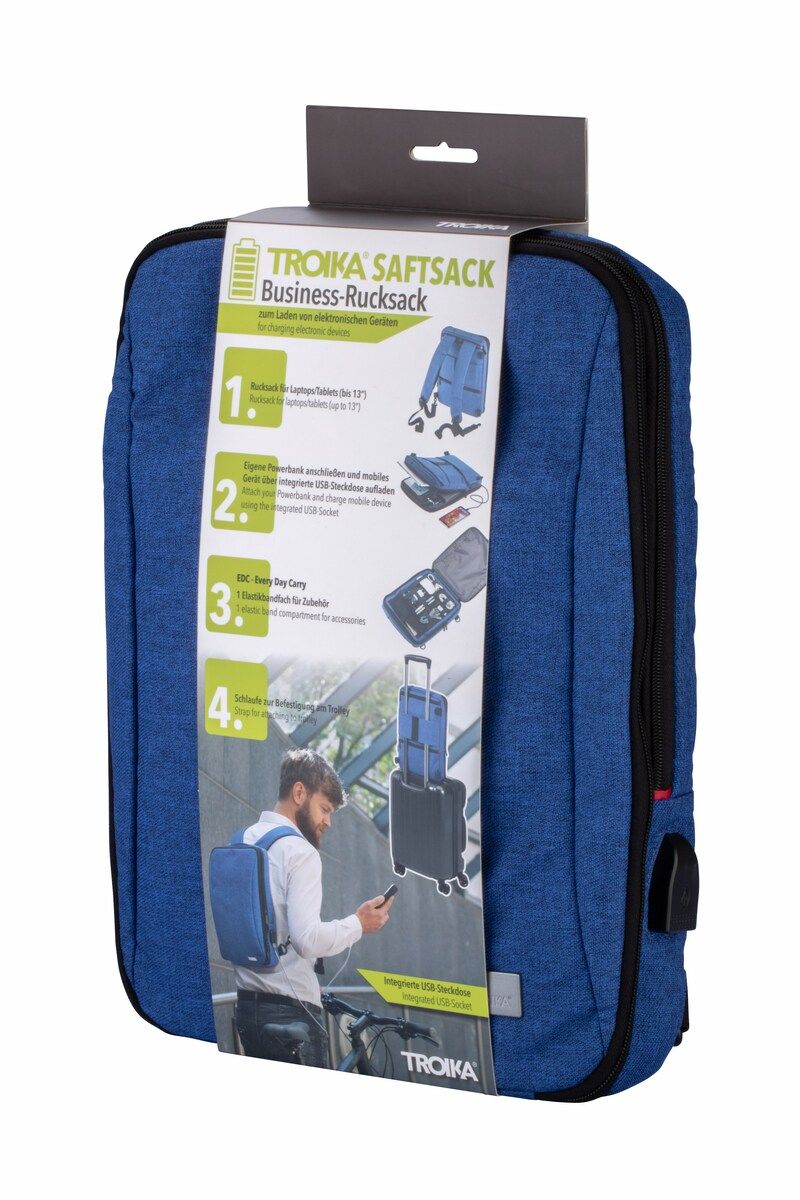 Rucsac - Business backpack Troika Saftsack | Troika - 3 | YEO