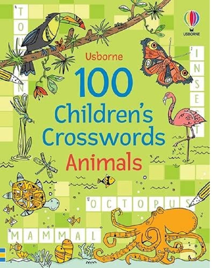 100 Children\'s Crosswords - Animals | Phillip Clarke