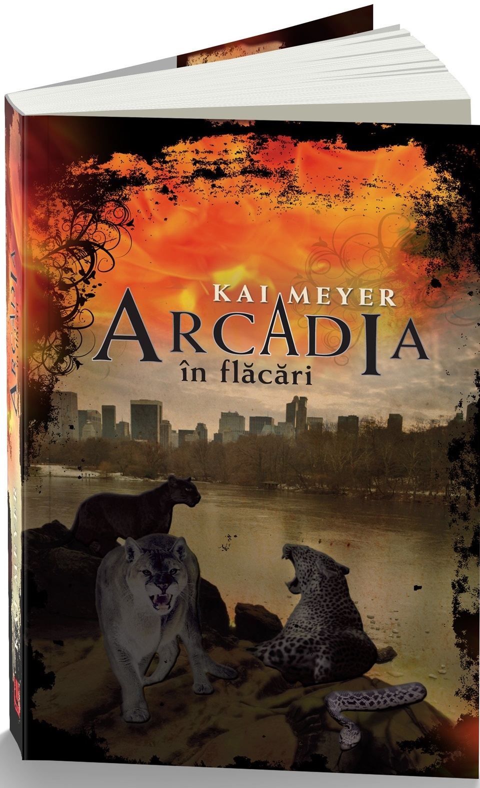 Arcadia in flacari | Kai Meyer carturesti 2022