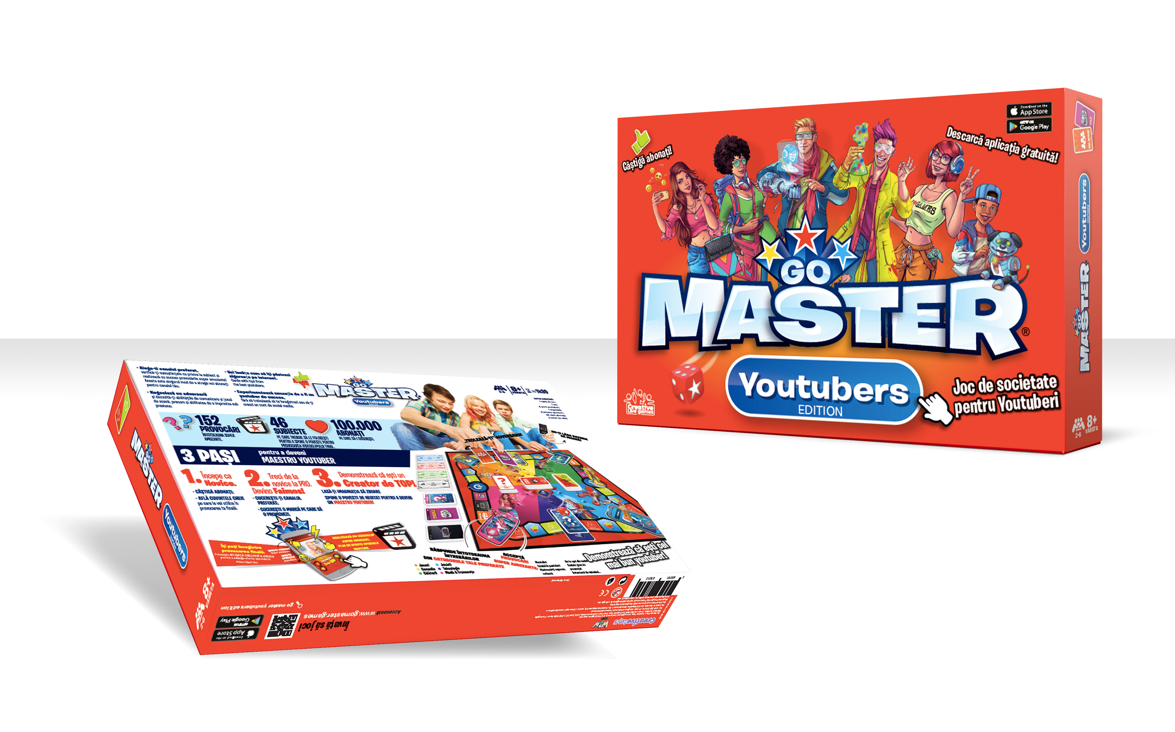 Joc - Go Masters - YouTubers Edition | Creative Live games