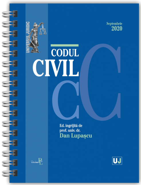 Codul civil. Septembrie 2020 | Dan Lupascu 2020 poza 2022
