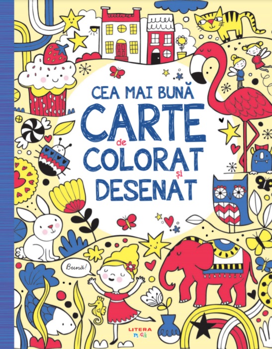Cea mai buna carte de colorat si desenat | Lucy Bowman carturesti.ro poza bestsellers.ro