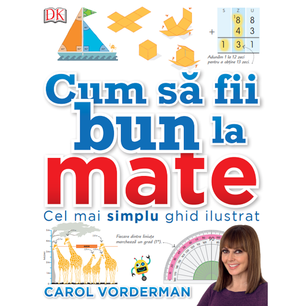 Cum sa fii bun la mate | Carol Vorderman carturesti.ro poza bestsellers.ro