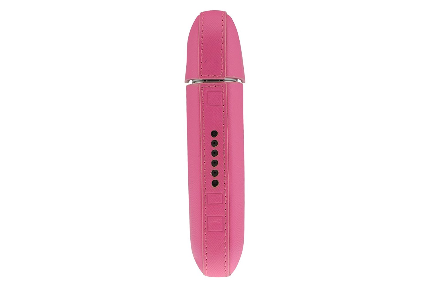 Husa din piele sintetica roz pentru incarcator IQOS - GC-4 | German Couture - 2 | YEO