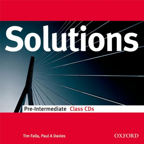 Solutions: Pre-Intermediate - Class CDs | Tim Falla, Paul A. Davies
