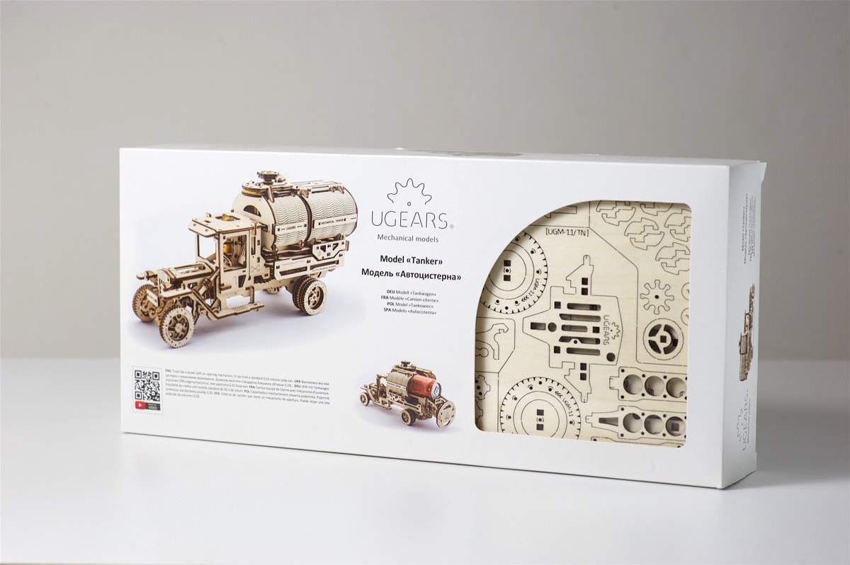 Puzzle 3D - Camion UGM-11 - Cisterna | Ugears - 2