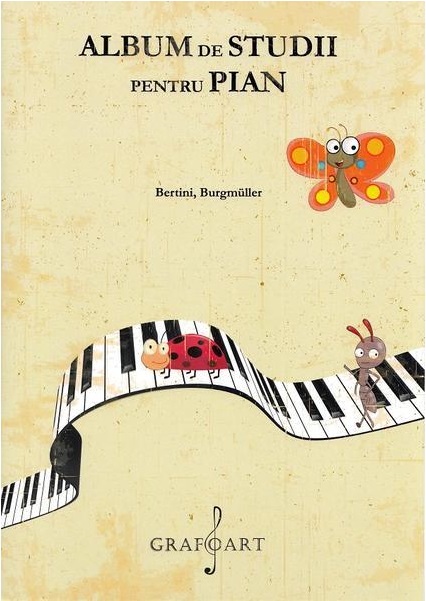  Album de studii pentru pian. Volumul I | Bertini Burgmuller, Henri Bertini 