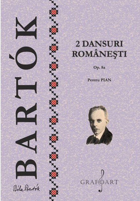 2 dansuri romanesti op. 8a pentru pian | Bela Bartok carturesti.ro Arta, arhitectura