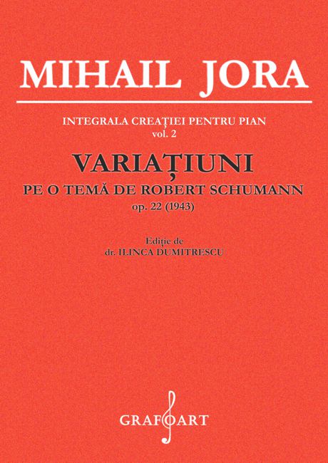 Variatiuni pe o tema de Robert Schuman | Mihail Jora carturesti.ro Arta, arhitectura