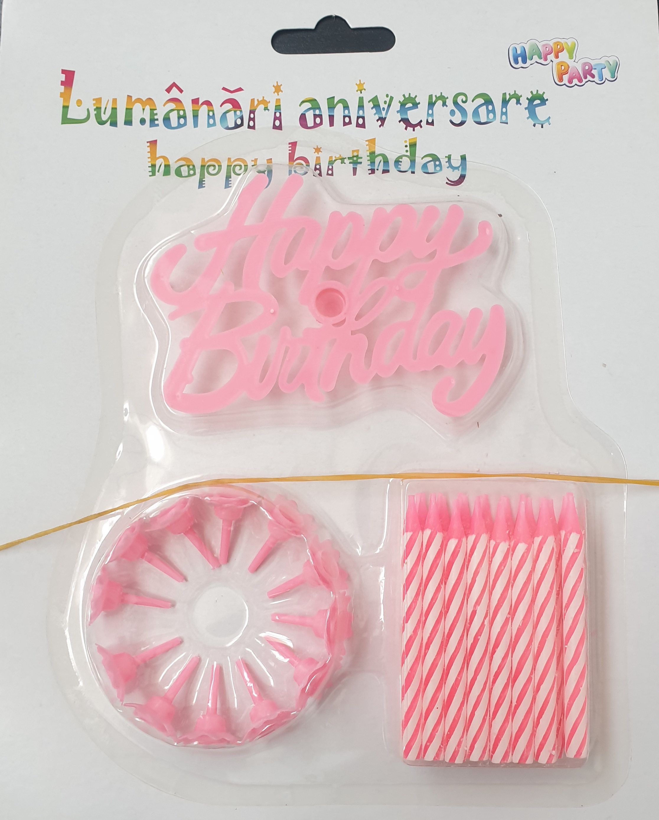 Lumanari aniversare Happy Birthday | Sav Com