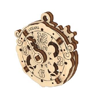 Puzzle 3D - U-Fidget Happy New Gear | Ugears - 3 | YEO